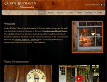 Tablet Screenshot of curtisbuchananchairmaker.com
